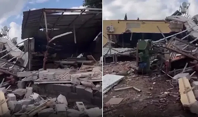 İzmir Bayraklı Patlama: 2 Katlı Bina Yıkıldı, 2 Kişi Ağır Yaralı