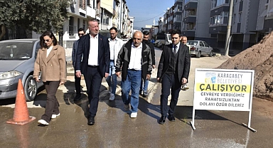 Karacabey'de Kaldırım ve Asfalt Seferberliği