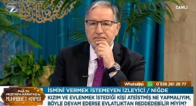 Mustafa Karataş'tan 