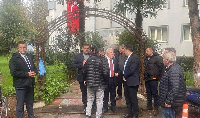 Başkan Bozbey, Şehit Pilot Serdar Uslu'nun Ailesine Taziye Ziyaretinde Bulundu