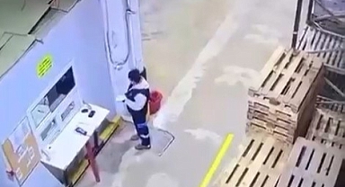 Bursa OSB'de Forklift Faciası Kıl Payı Atlatıldı