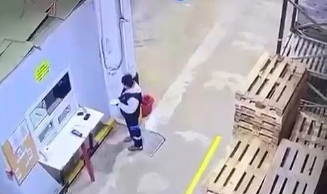 Bursa OSB'de Forklift Faciası Kıl Payı Atlatıldı