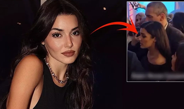 Hande Erçel, Korumasının Müdahalesine Dayanamadı