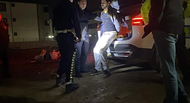 İnegöl'de polisten kaçan sürücü inşaat alanında yakalandı