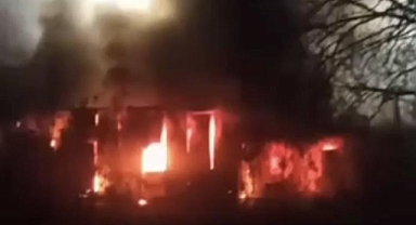 Kayapa OSB'de Tahin Fabrikasında Yangın: 1 İşçi Yaralandı