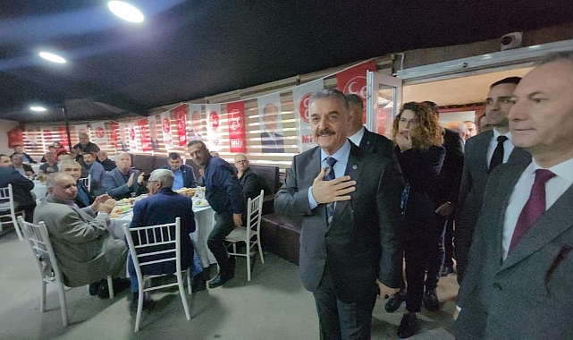 MHP'li İsmet Büyükataman Mustafakemalpaşa'da Şehit ve Gazi Aileleri ile Buluştu