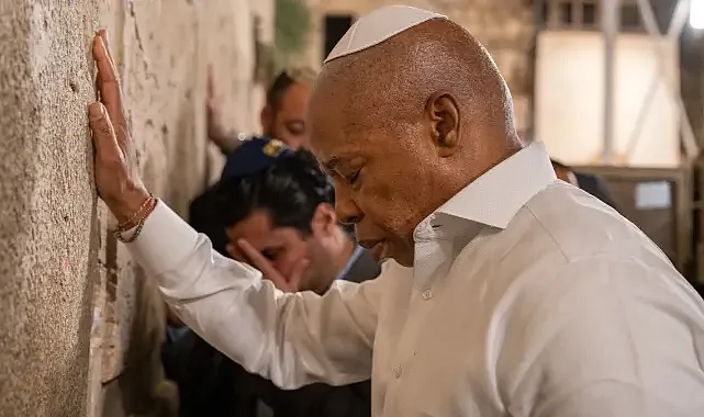 New York Belediye Başkanı Eric Adams İsrail'i ziyaret etti