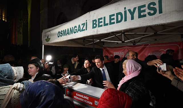 Başkan Erkan Aydın’dan Regaip Kandili’nde Kandil Simidi İkramı