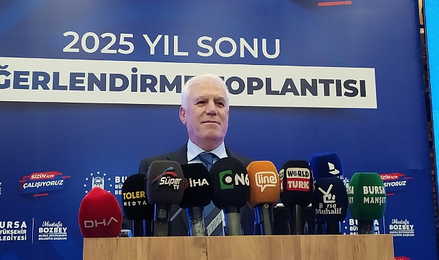Başkan Mustafa Bozbey 2025’i Değerlendirdi: “Bursa’yı Geleceğe Hazırlayan Adımları Birlikte Attık”