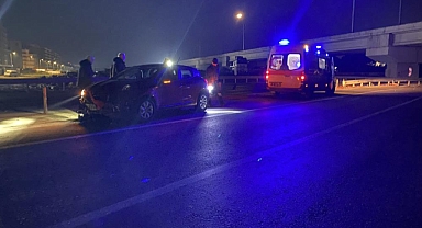 Bursa Nilüfer'de Alkollü Sürücü Kazası: 1 Kişi Ağır Yaralandı