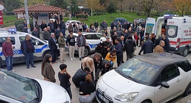 Bursa Nilüfer'de Kafede Silahlı Kavga: 1'i Ağır 4 Yaralı