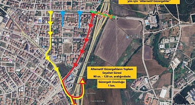 Görükle Bağlantı Kavşağında Doğu-Batı Yönüne Sola Dönüş Yasağı