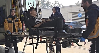 İnegöl'de Mobilya Fabrikasında Korkutan İş Kazası