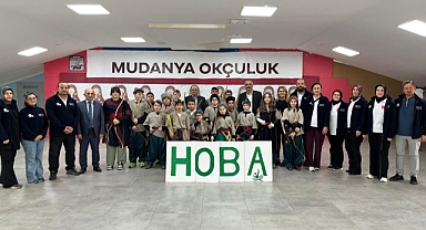Mudanya'da HOBA Projesi Kapsamında Öğrencilere Okçuluk Eğitimi Verildi