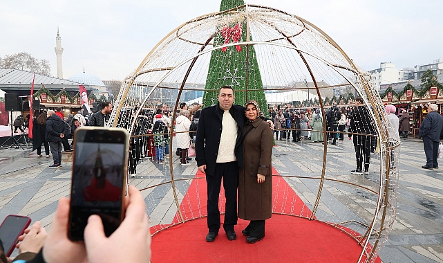 Osmangazi Meydanı'nda Yeni Yıl Festivali Başladı