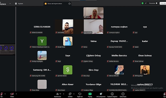 Yıldırım’da Çocuk Sağlığı Gündemde: Konuşma Bozuklukları Masaya Yatırıldı