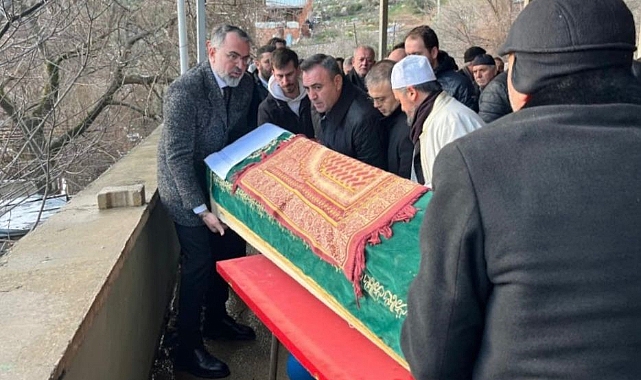 Kestel Gölbaşı Mahallesi Muhtarı İrfan Aydın son yolculuğuna uğurlandı