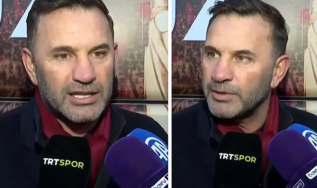 Okan Buruk, Filistin’e Destek İçin Galata Köprüsü’ndeki Yürüyüşe Katıldı